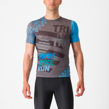 Laden Sie das Bild in den Galerie-Viewer, Castelli/DTU Laufshirt Herren - Grau