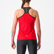 Laden Sie das Bild in den Galerie-Viewer, Castelli/DTU Laufsinglet Damen - Triangel Rot