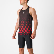 Laden Sie das Bild in den Galerie-Viewer, Castelli/DTU Laufsinglet Herren - Triangel Schwarz