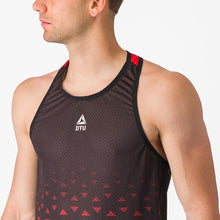 Laden Sie das Bild in den Galerie-Viewer, Castelli/DTU Laufsinglet Herren - Triangel Schwarz