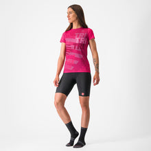 Laden Sie das Bild in den Galerie-Viewer, Castelli/DTU Laufshirt Damen - Berry