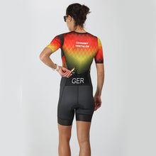 Laden Sie das Bild in den Galerie-Viewer, Zoot/DTU Triathloneinteiler Aero Full Zip Damen