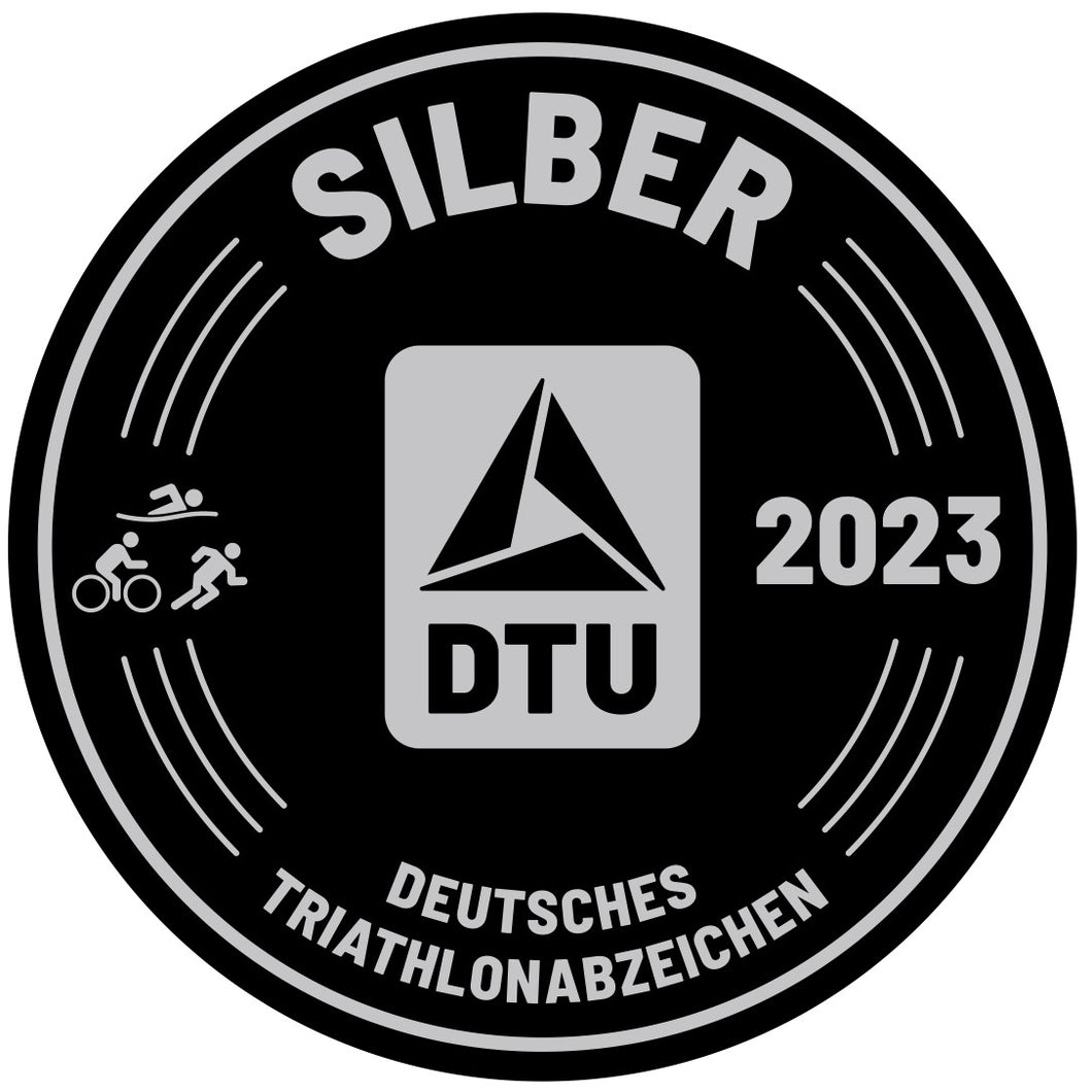 Deutsches Triathlonabzeichen Silber
