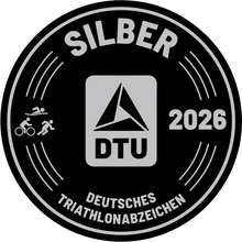 Laden Sie das Bild in den Galerie-Viewer, Deutsches Triathlonabzeichen Silber