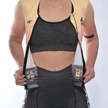 Laden Sie das Bild in den Galerie-Viewer, Zoot/DTU Triathloneinteiler Aero Full Zip "Tri Earth (Desert)" Damen