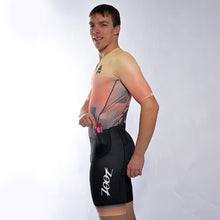 Laden Sie das Bild in den Galerie-Viewer, Zoot/DTU Triathloneinteiler Aero Full Zip "Tri Earth (Desert)" Herren