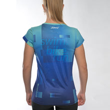 Laden Sie das Bild in den Galerie-Viewer, Zoot/DTU Funktionsshirt "Tri Earth (Ocean)" Damen