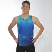 Laden Sie das Bild in den Galerie-Viewer, Zoot/DTU Laufsinglet "Tri Earth (Ocean)" Herren