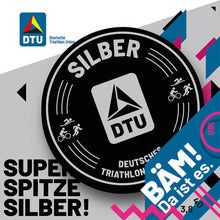 Laden Sie das Bild in den Galerie-Viewer, Deutsches Triathlonabzeichen Silber (digital)