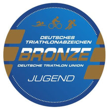 Laden Sie das Bild in den Galerie-Viewer, Deutsches Triathlonabzeichen Jugend Bronze