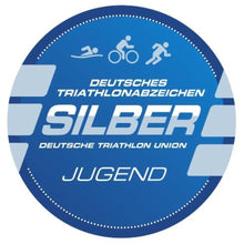 Laden Sie das Bild in den Galerie-Viewer, Deutsches Triathlonabzeichen Jugend Silber