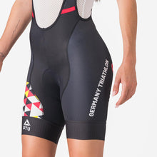 Laden Sie das Bild in den Galerie-Viewer, Castelli/DTU Germany Triathlon Radhose Damen
