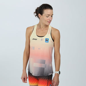 Zoot/DTU Laufsinglet "tri earth" Damen