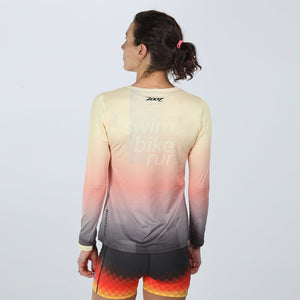 Zoot/DTU Longsleeve "tri earth" Damen