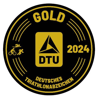 Deutsches Triathlonabzeichen Gold