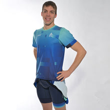 Laden Sie das Bild in den Galerie-Viewer, Zoot/DTU Funktionsshirt "Tri Earth (Ocean)" Herren
