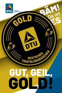 Deutsches Triathlonabzeichen Gold (digital)