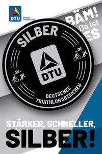 Deutsches Triathlonabzeichen Silber (digital)