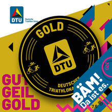 Laden Sie das Bild in den Galerie-Viewer, Deutsches Triathlonabzeichen Gold (digital)
