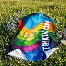 Laden Sie das Bild in den Galerie-Viewer, DTU Handtuch TRIATHLON (Bunt)
