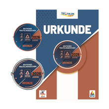 Laden Sie das Bild in den Galerie-Viewer, Deutsches Triathlonabzeichen Jugend Bronze
