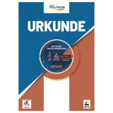 Laden Sie das Bild in den Galerie-Viewer, Deutsches Triathlonabzeichen Jugend Bronze
