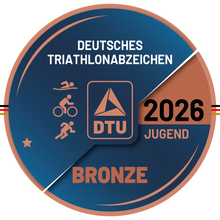 Laden Sie das Bild in den Galerie-Viewer, Deutsches Triathlonabzeichen Jugend Bronze
