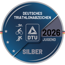 Laden Sie das Bild in den Galerie-Viewer, Deutsches Triathlonabzeichen Jugend Silber
